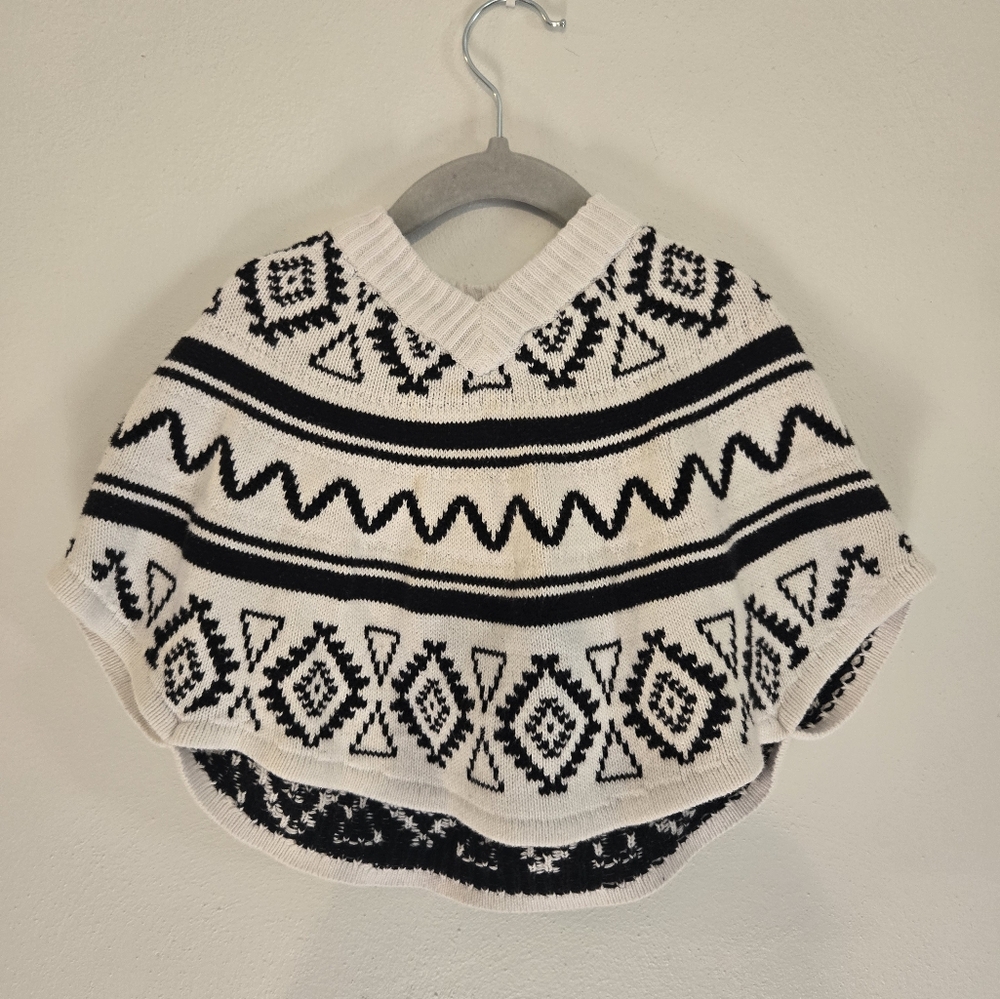 Vintage Toddler Roxy Poncho